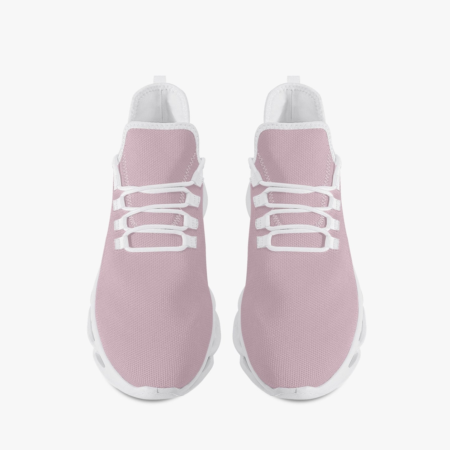 Caleb’s Clo Mesh Knit Sneakers- Light Pink