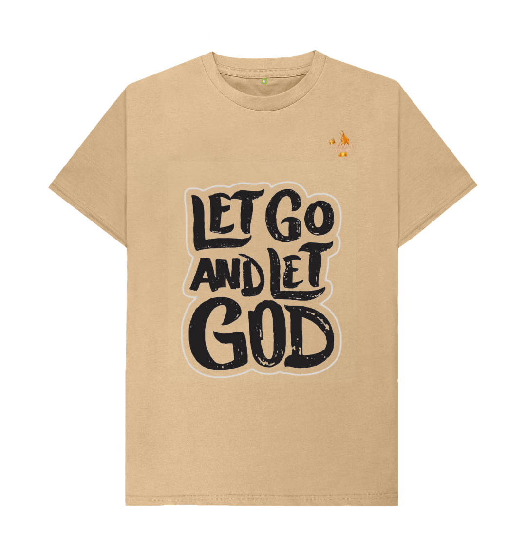 Sand Let Go and Let God T-shirt