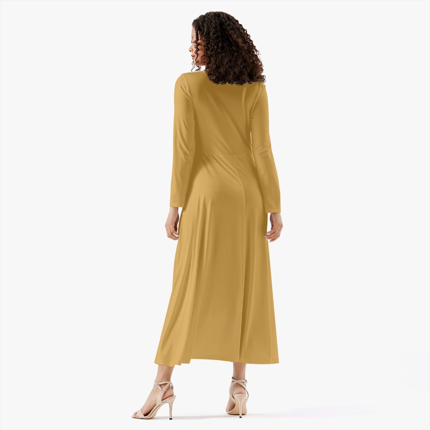 Women's Long-Sleeve One-piece Dress