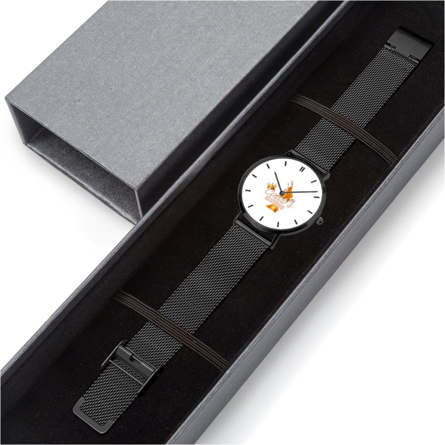 Stainless Steel Perpetual Calendar Quartz Watch (With Indicators)