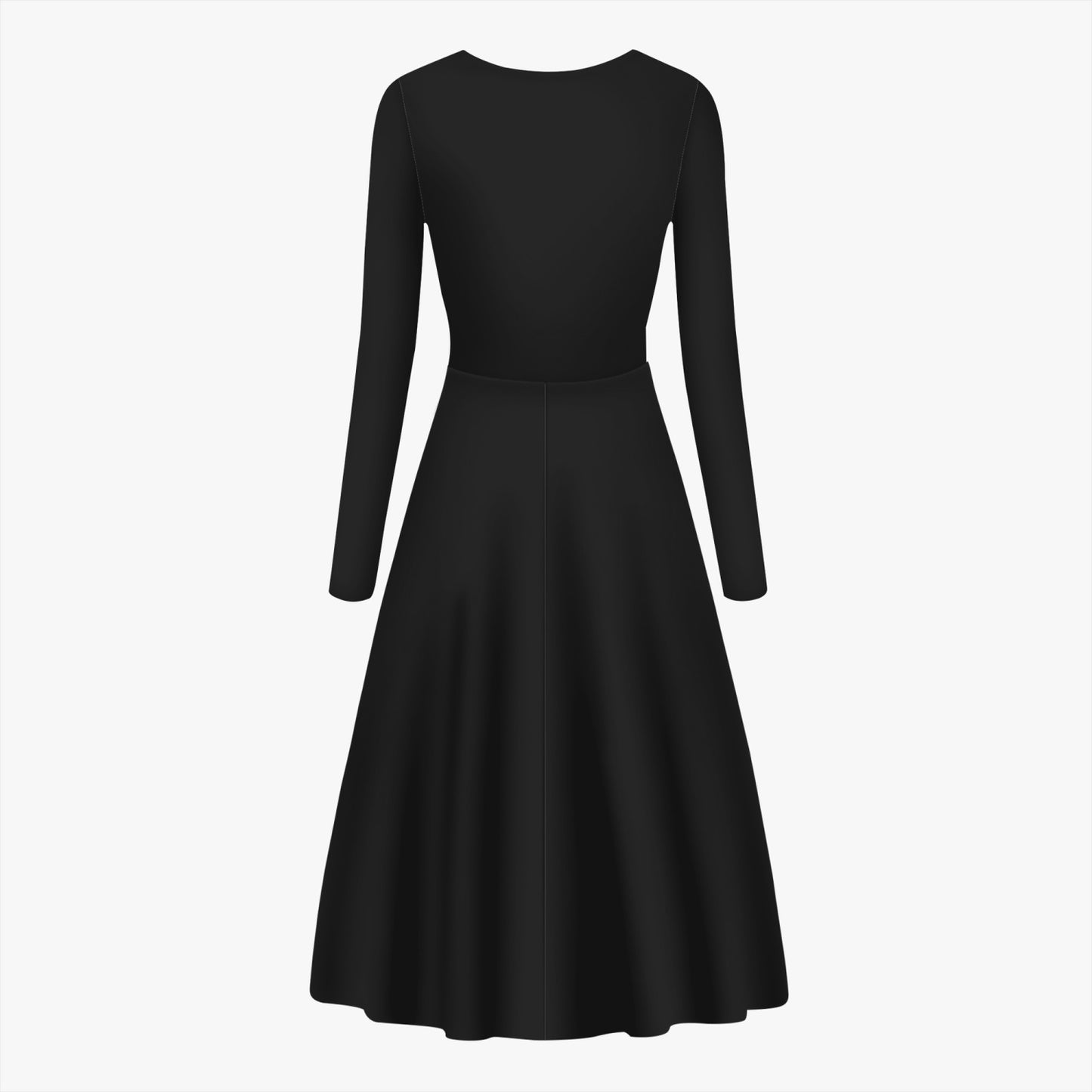 Women's Long-Sleeve One-piece Dress