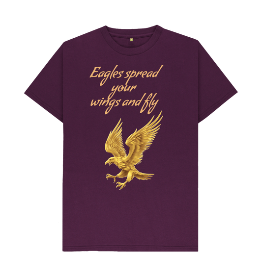 Purple Eagles Fly T-Shirt